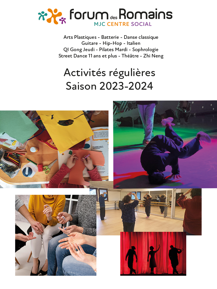 Activités régulières : il reste quelques places