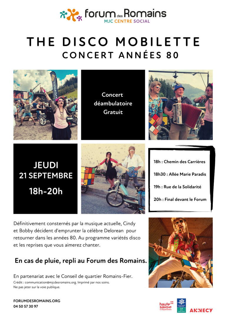 Disco Mobilette 21 Septembre