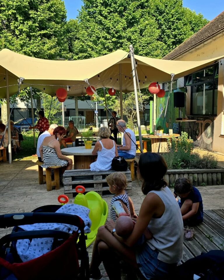 La terrasse du Forum des Romains